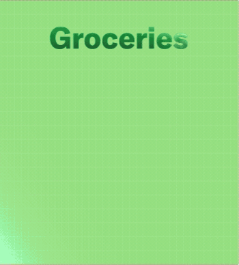 Groceries