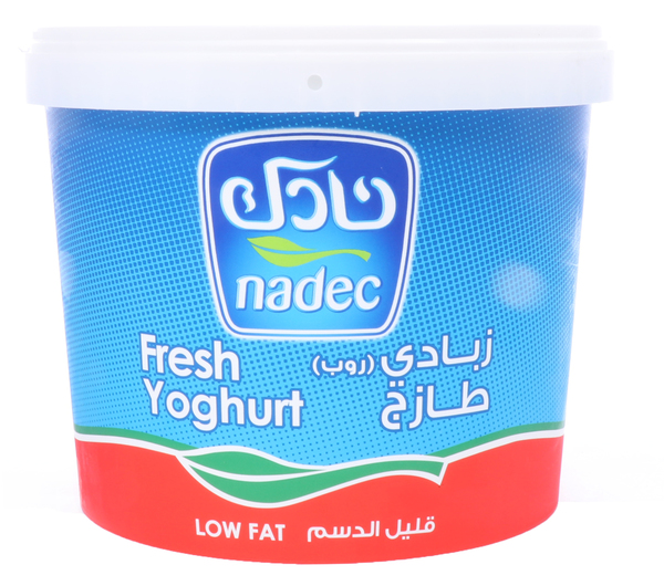 زبادي طازج قليل الدسم