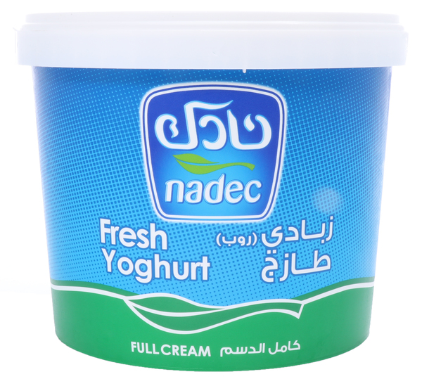زبادي طازج كامل الدسم