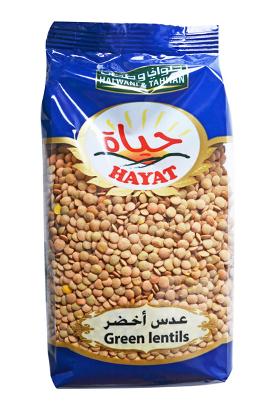 حياة عدس أخضر