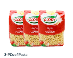 قودي - مكرونة أكواع ٣*٥٠٠ غرام