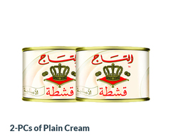 التاج - قشطة   ٢* ١٥٥ غرام