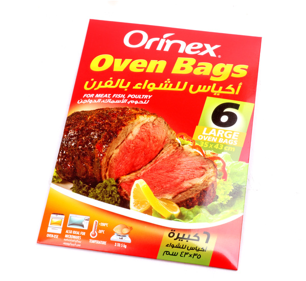 Buy Orinex Large Oven Bags (35/43 cm) 6pc and Paper & Disposables