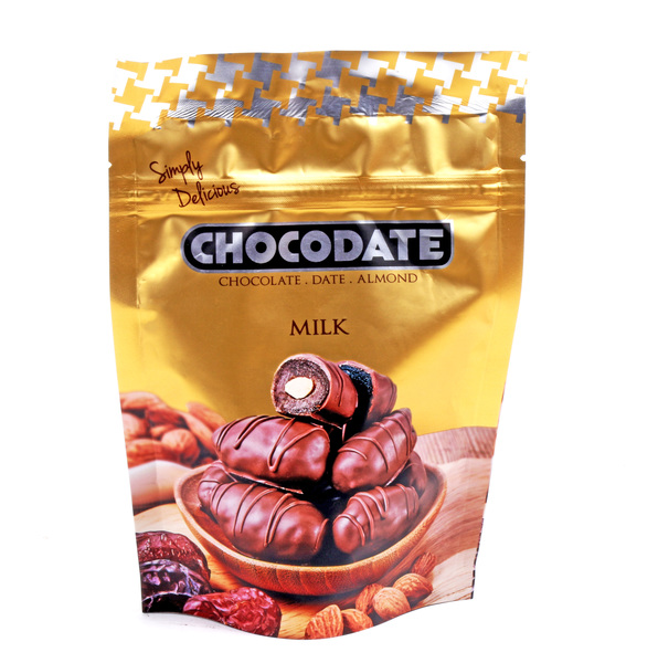 Buy Chocodate Milk Chocolate with Date & Almond 90g and Dates ...