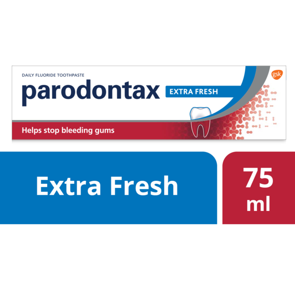 Buy Parodontax Extra Fresh Toothpaste for Bleeding Gums 75ml and