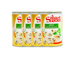 سمارت فود - فطر مقطع شرائح ٤ *٤٠٠ غرام