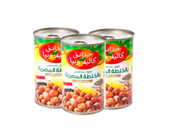 حدائق كاليفورنيا - فول مدمس بالخلطة المصرية ٣*٤٥٠ غرام