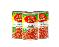 حدائق كاليفورنيا - فول مدمس خلطة الكشنة السعودية ٣*٤٥٠ غرام