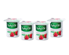 زبادي مخفوق بالفراولة