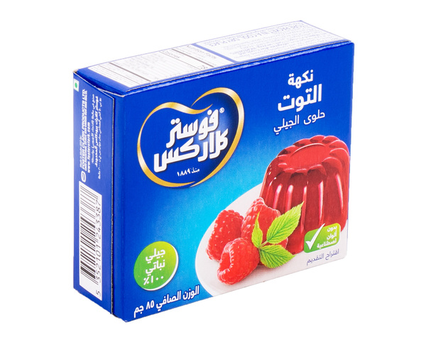 حلوى الجيلي بنكهة التوت