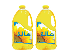 هالة - زيت دوار الشمس الصافي ٢*١.٥ لتر