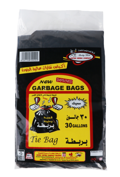 أكياس نفايات أبو ربطة ٣٠ جالون