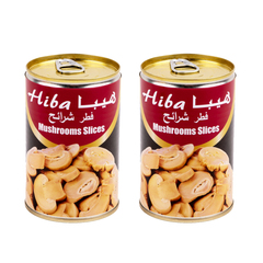 هيبا - فطر شرائح ٢*٣٥٧ غرام