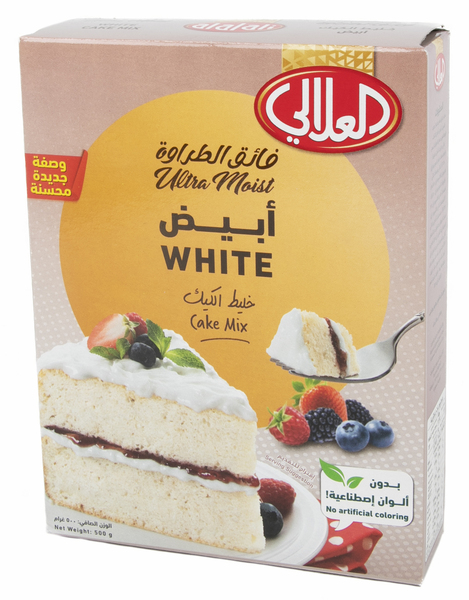 خليط كيك أبيض