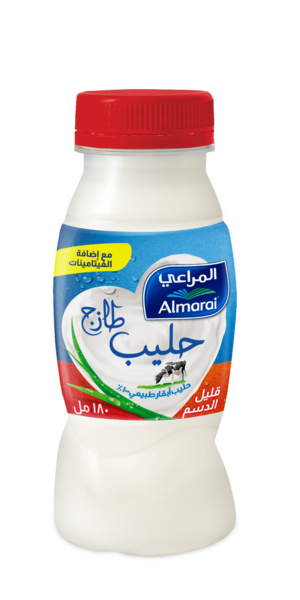Buy Almarai Low Fat Fresh Milk with Added Vitamins 180ml and Dairy ...