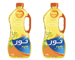 نور زيت كانولا ٢*١.٥ لتر
