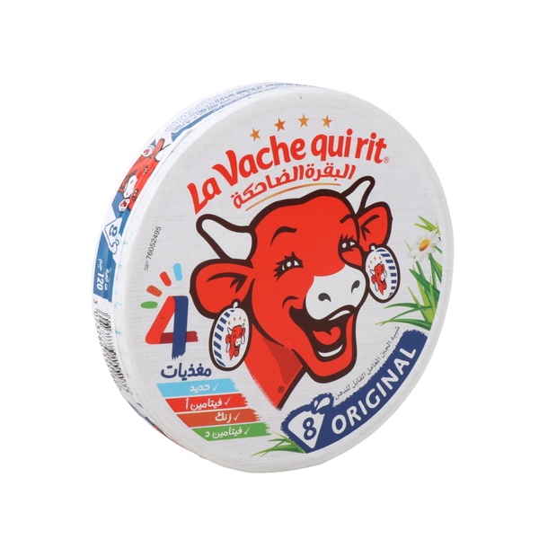 Buy La Vache Qui Rit Spreadable Processed Cheese Analogue Triangles 8 ...