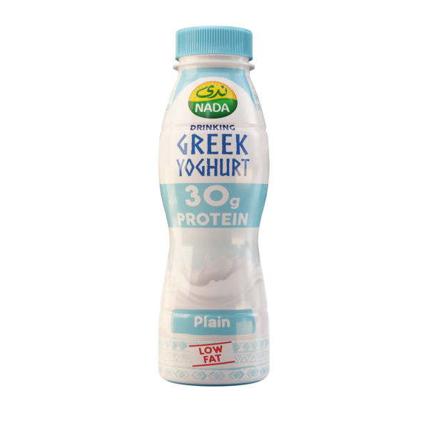 Buy Nada Low Fat Plain Greek Yoghurt Drink 330ml and Dairy & Eggs online Danube