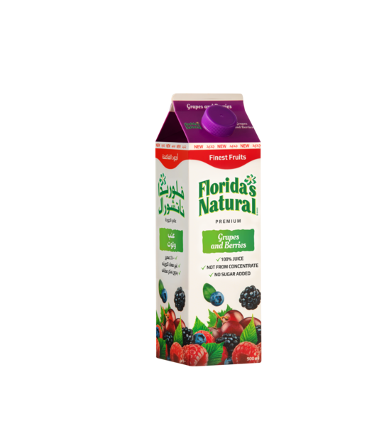 Buy Florida's Natural Grapes & Berries Juice No Sugar Added 900ml and