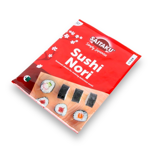 Buy Saitaku Sushi Nori Sheets (5 pc) 14g and Pantry online Danube