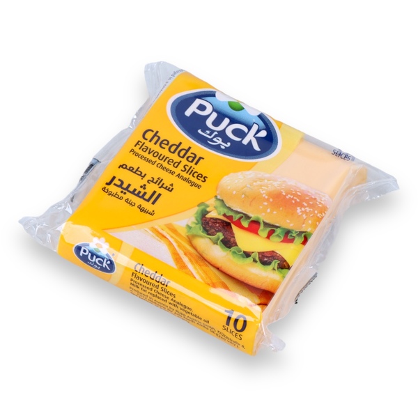 Buy Puck Cheddar Cheese (10 Slices) 200g and Kids Lunch Box online Danube