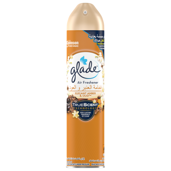 Buy Glade Elegant Amber & Oud Air Freshener 300ml and Home Care online