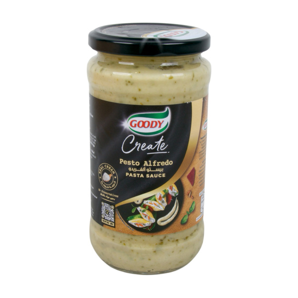 Buy Goody Alfredo Pesto Pasta Sauce 411g and Sauces & Dressings online