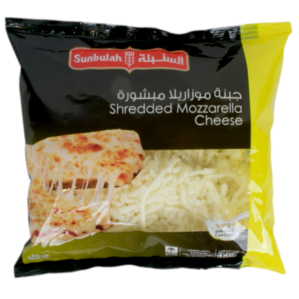 جبنة موزاريلا مبشورة