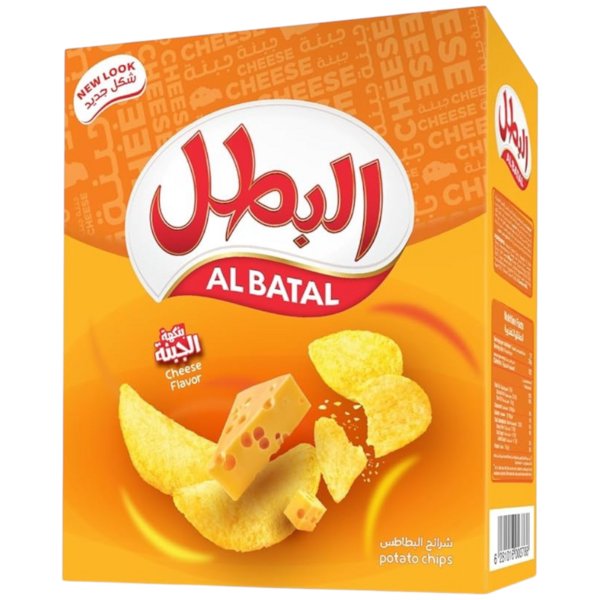 رقائق البطاطس بنكهة الجبن