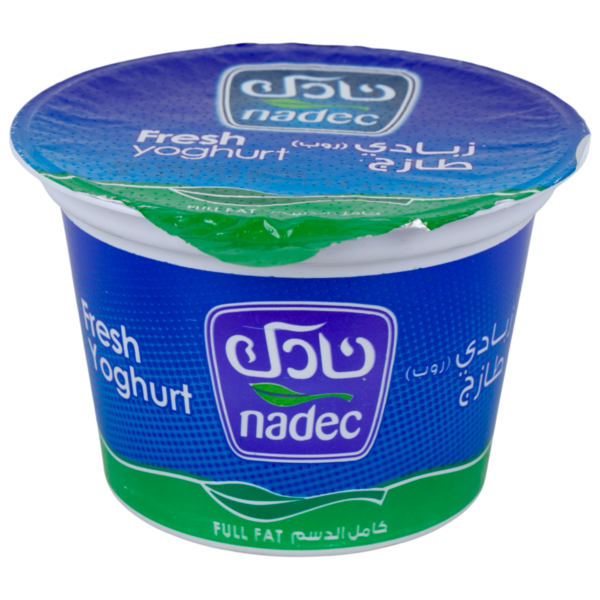 زبادي طازج كامل الدسم