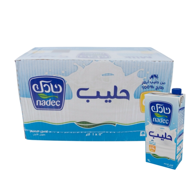 حليب طويل الأجل كامل الدسم