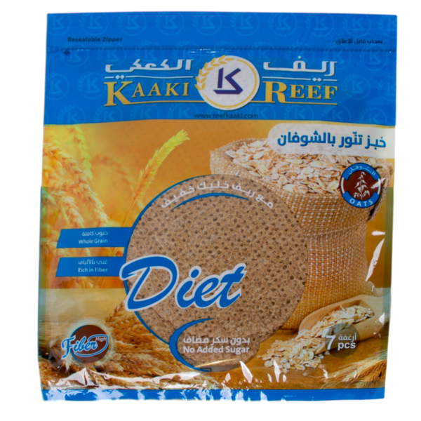 خبز تنور بالشوفان