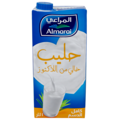 المراعي - حليب خالي من اللاكتوز ١ لتر