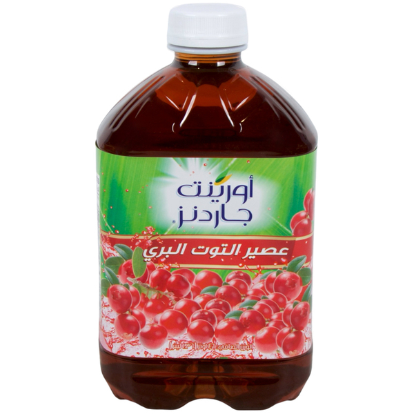 عصير التوت البري