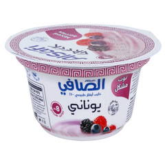 الصافي زبادي يوناني بالتوت المشكل ١٥٠غرام