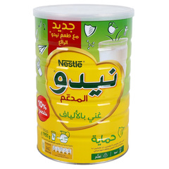 حليب مدعم غني بالألياف (١٠٪ خصم)