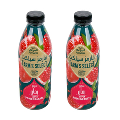 المراعي فارمز سيلكت عصير سوبر رمان ٢*١ لتر