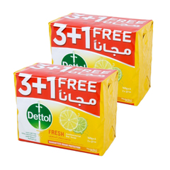 ديتول صابون منعش ٢*٣+١*١٦٥ غرام